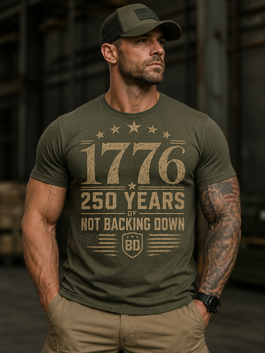 1776, 250 years of not backing down